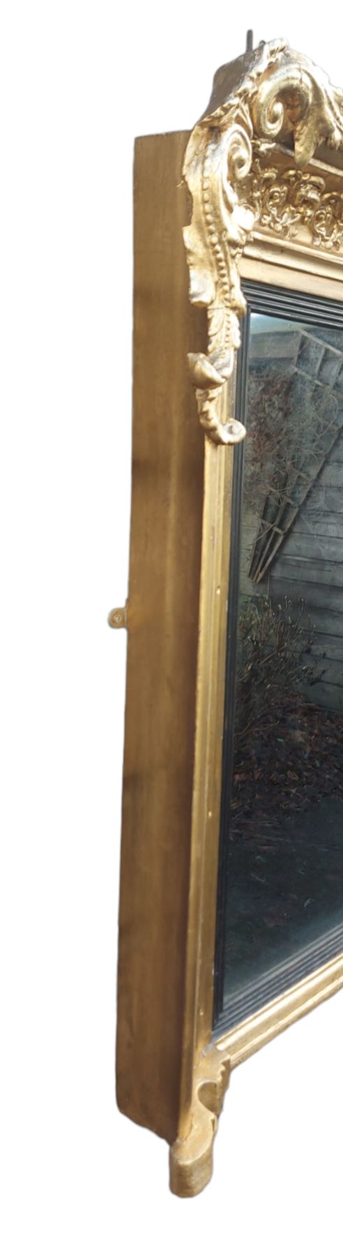 19th Century Irish Gilt Overmantle Mirror - Image 5