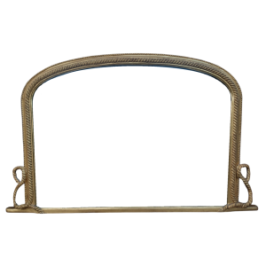 19th Century Gilt Overmantle Mirror