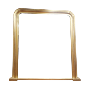 19th Century Gilt Overmantle Mirror